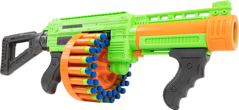 Photo of Villainator Submachine Pump Action Superdrum Dart Blaster